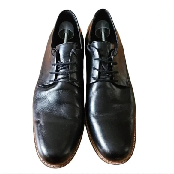 Airborn Argentinian Men's Formal Leather Black Shoes Size EU 45 US 12. - Picture 13 of 13